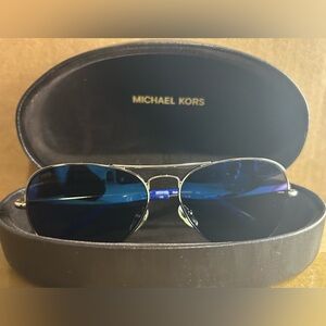 Michael Kors Sunglasses with hard case. Lightly used. More pictures at request